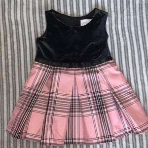 Children’s Place Toddler Blk/Pink Dress Size 2T